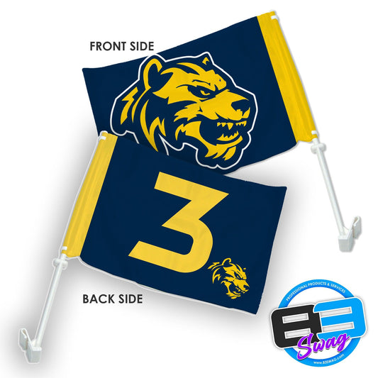 Car Flag - West Pasco Wolverines - 83Swag