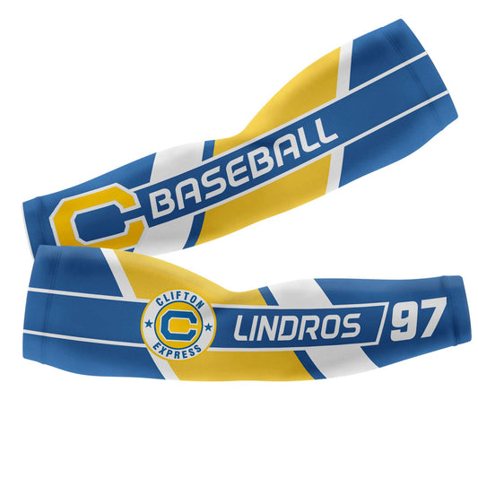 Clifton Baseball - Blue - Arm Sleeve - 83Swag