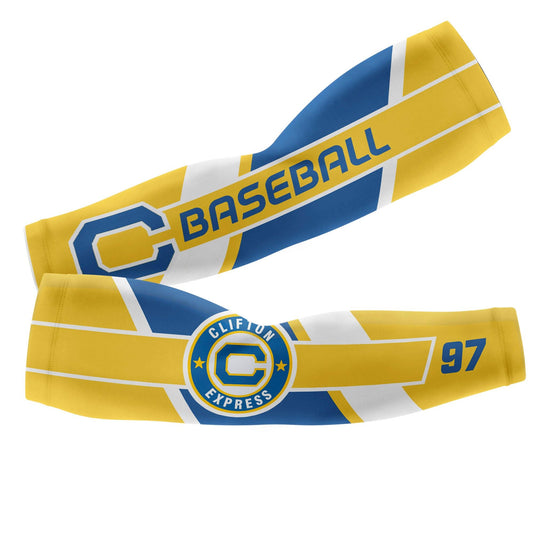 Clifton Express Baseball - Yellow - Arm Sleeve - 83Swag