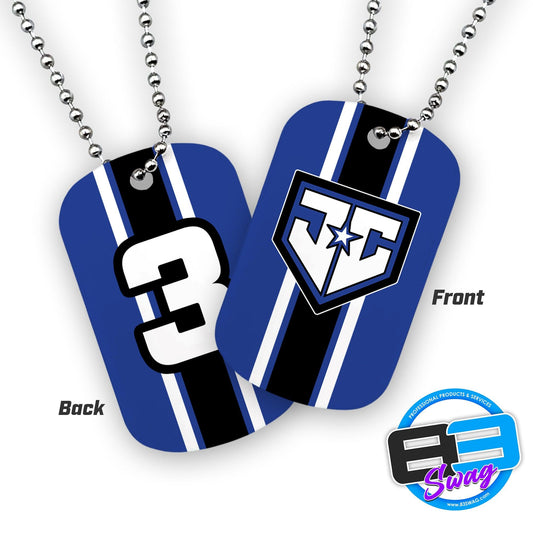 Double Sided Dog Tags - Includes Chain - Julington Creek Stars - 83Swag