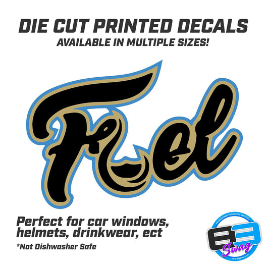 FUEL Baseball Logo Vinyl Decal (Multiple Sizes) - 83Swag