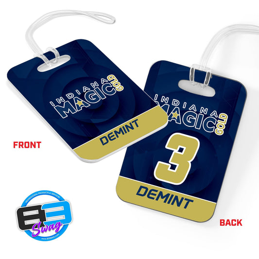 Hard Acrylic Bag Tag - Indiana Magic - 83Swag