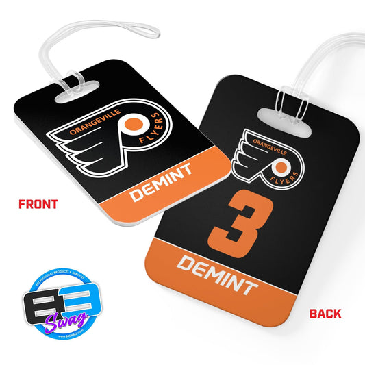 Hard Acrylic Bag Tag - Orangeville Flyers - 83Swag