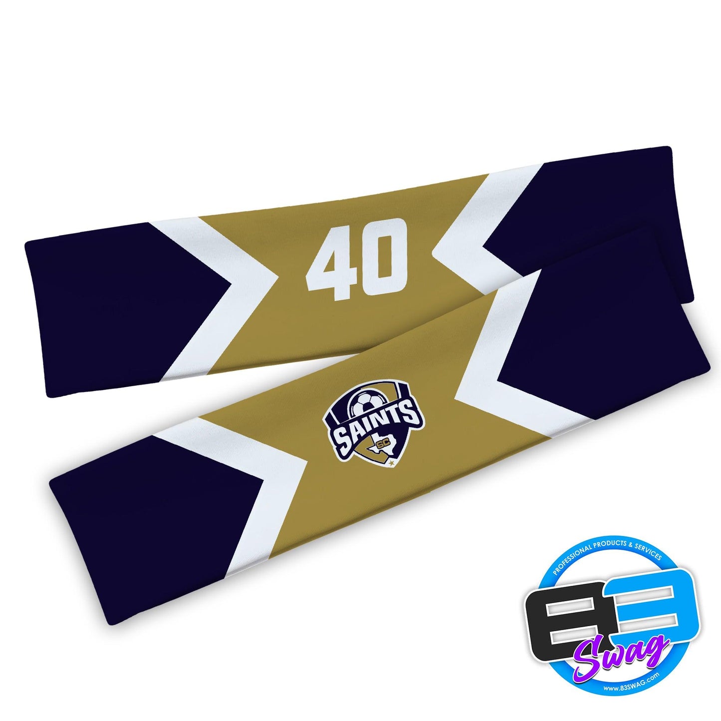 Headband - SC Saints - Gold - 83Swag