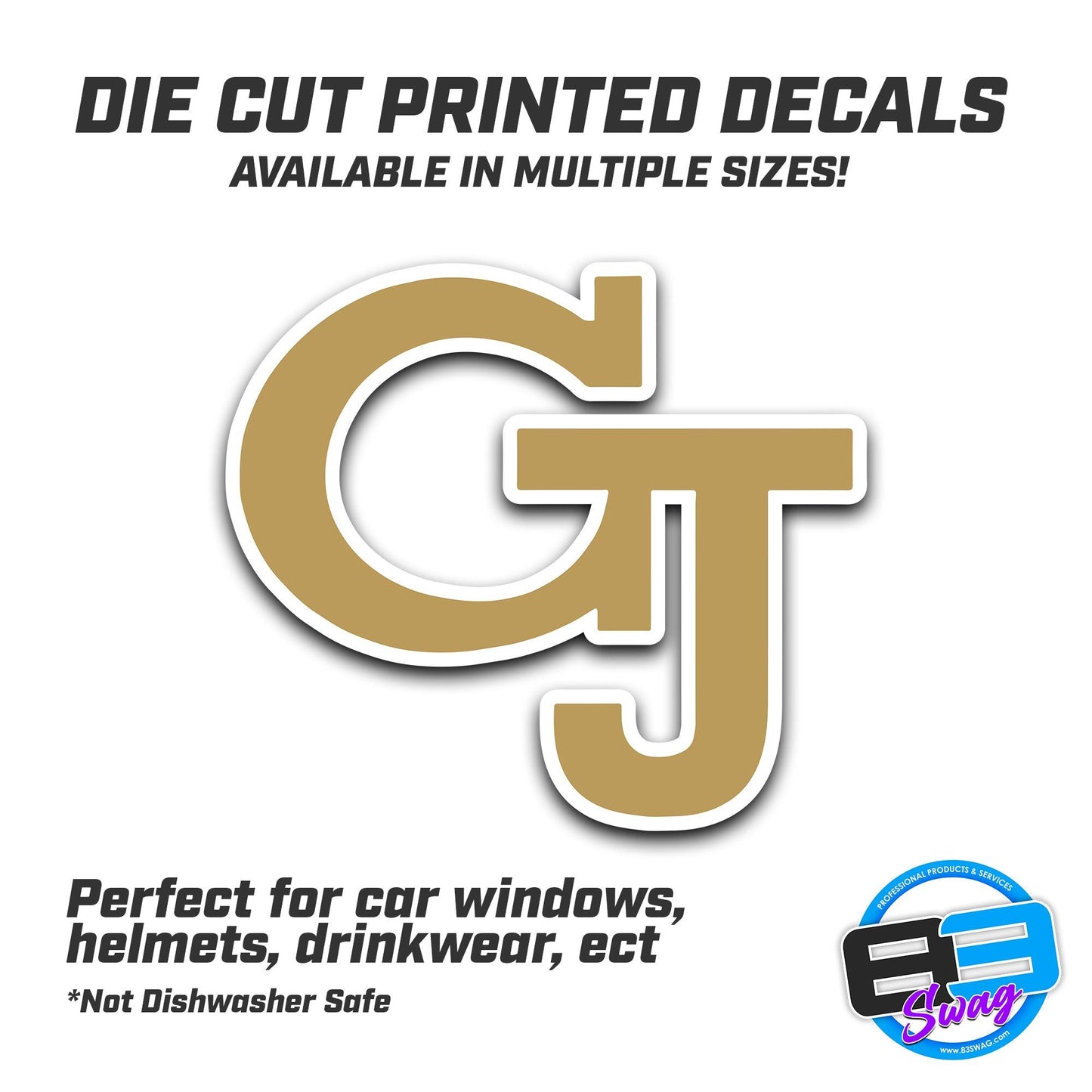 Jackets Logo Vinyl Decal (Multiple Sizes) - 83Swag