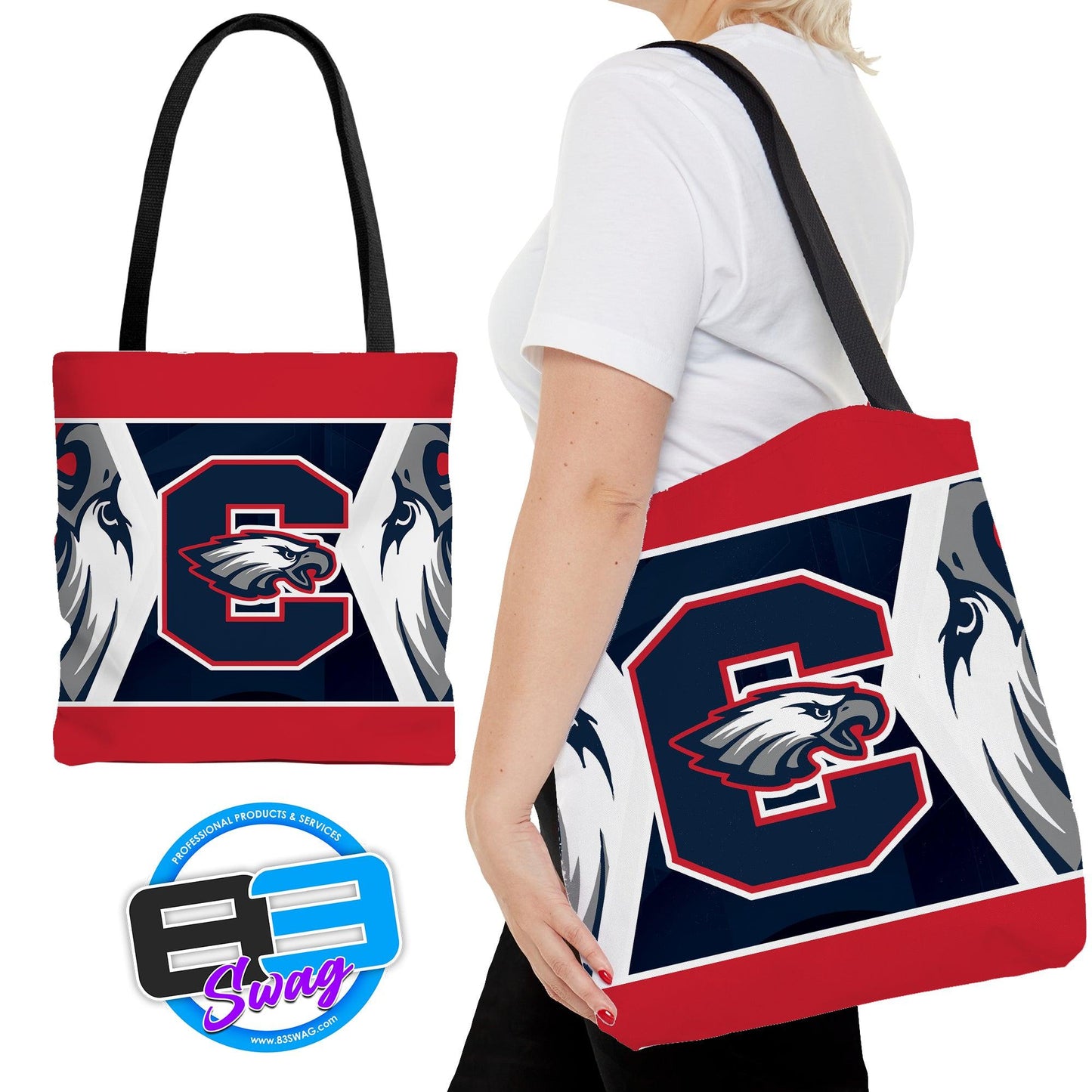 Medium Tote Bag - Centennial Eagles - 83Swag