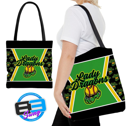 Medium Tote Bag - Lady Dragons Softball - 83Swag