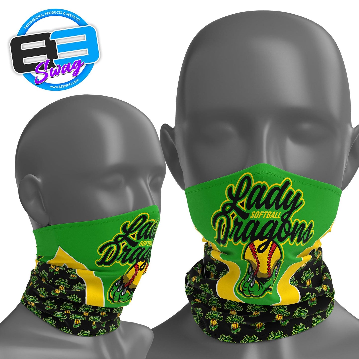 Neck Gaiter - Lady Dragons Softball - 83Swag