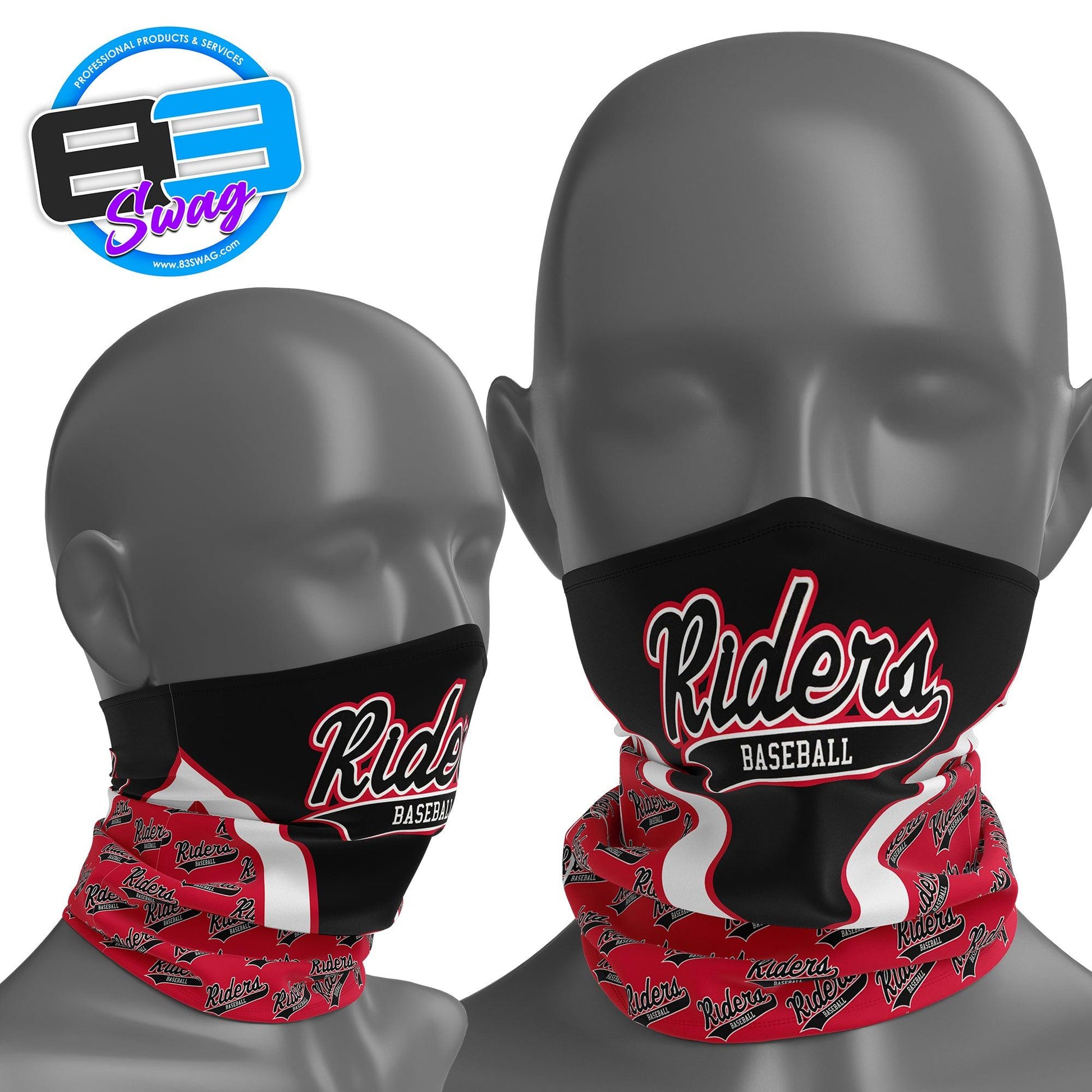 Neck Gaiter - Riders Baseball - 83Swag