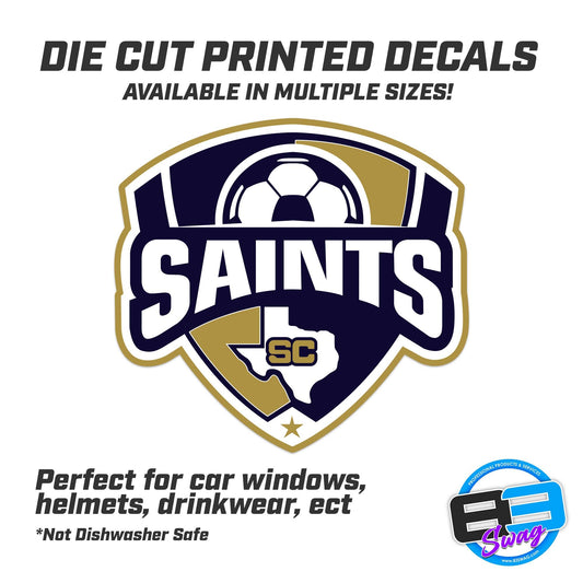 SC Saints Full Logo Vinyl Decal (Multiple Sizes) - 83Swag