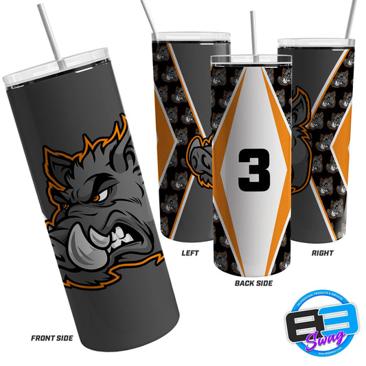 Skinny Tumbler - Ball Hawgs - 83Swag