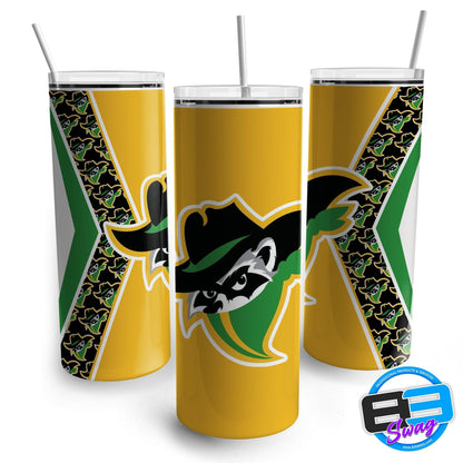 Skinny Tumbler - Bandits Yellow - 83Swag