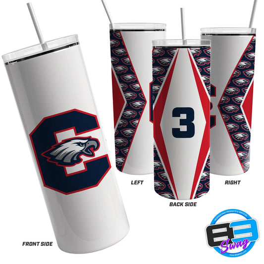 Skinny Tumbler - Centennial Eagles - 83Swag