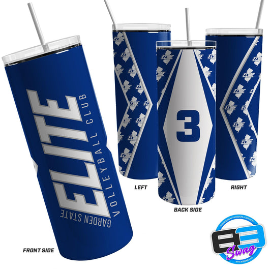 Skinny Tumbler - Garden State Elite Volleyball Club - 83Swag