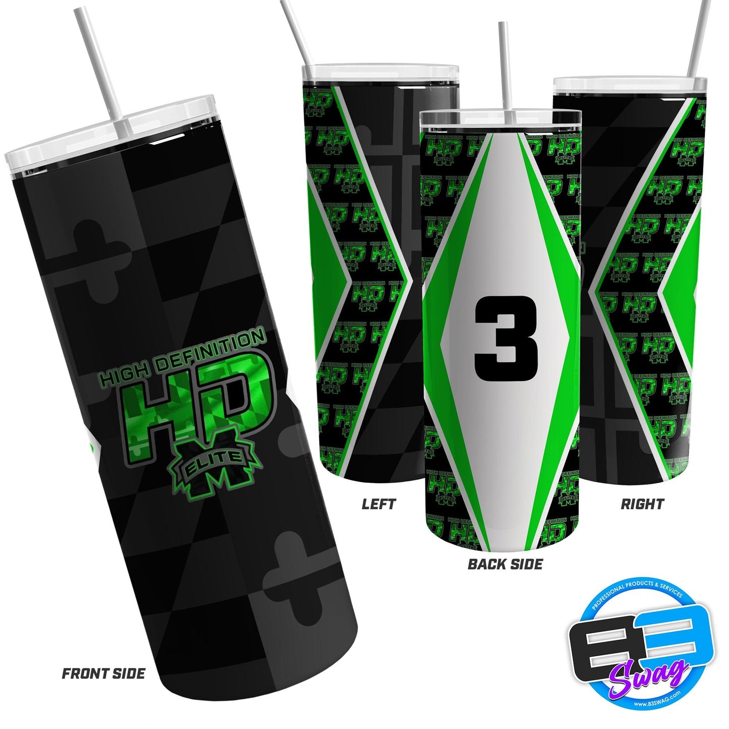 Skinny Tumbler - High Definition Maryland Elite - 83Swag