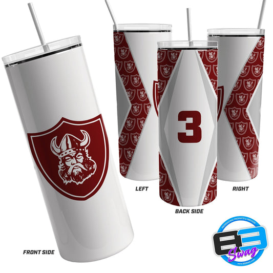 Skinny Tumbler - Westside Vikings - 83Swag