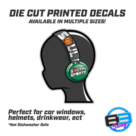 Soul Of The South Sports Logo Vinyl Decal (Multiple Sizes) - 83Swag