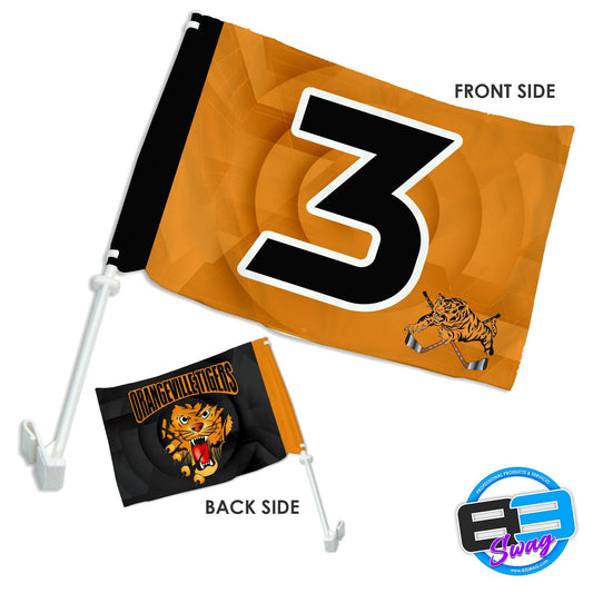 Team Car Flag - Orangeville Tigers - 83Swag