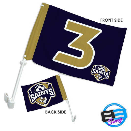 Team Car Flag - SC Saints - 83Swag