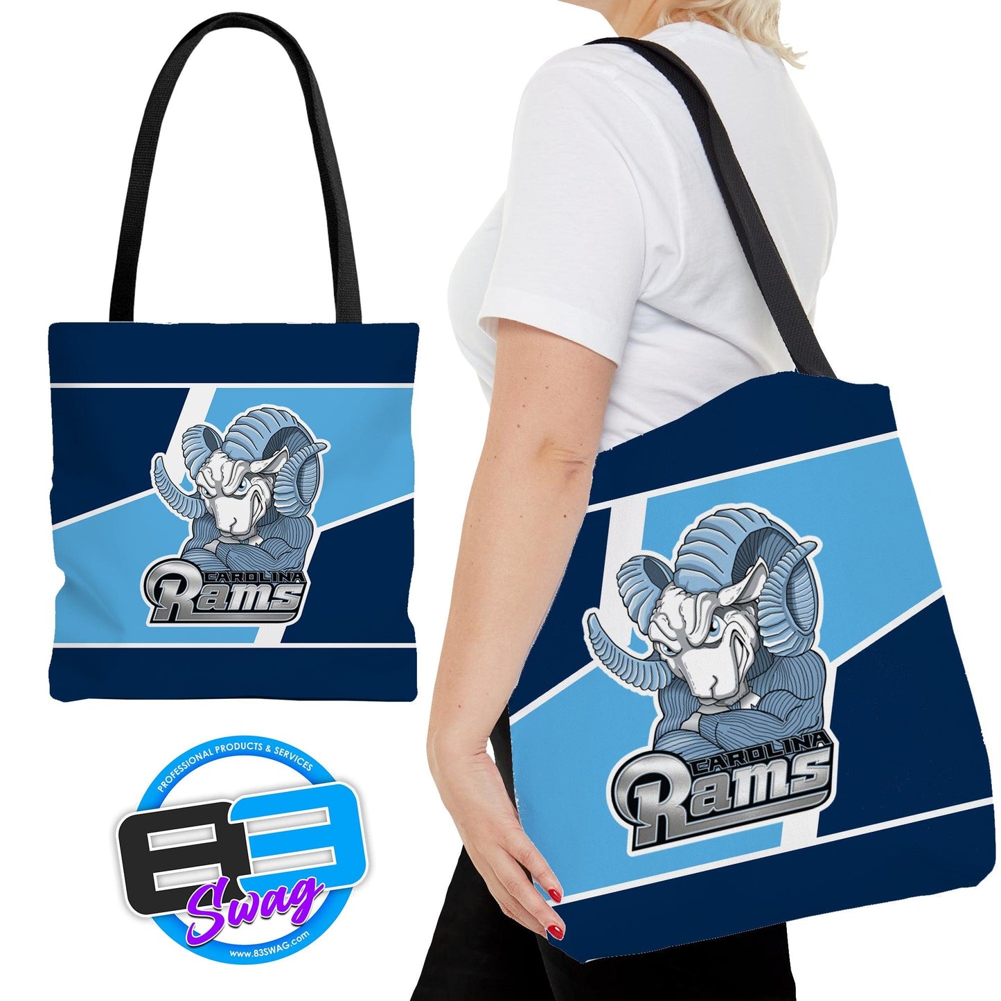 Tote Bag - Carolina Rams - 83Swag