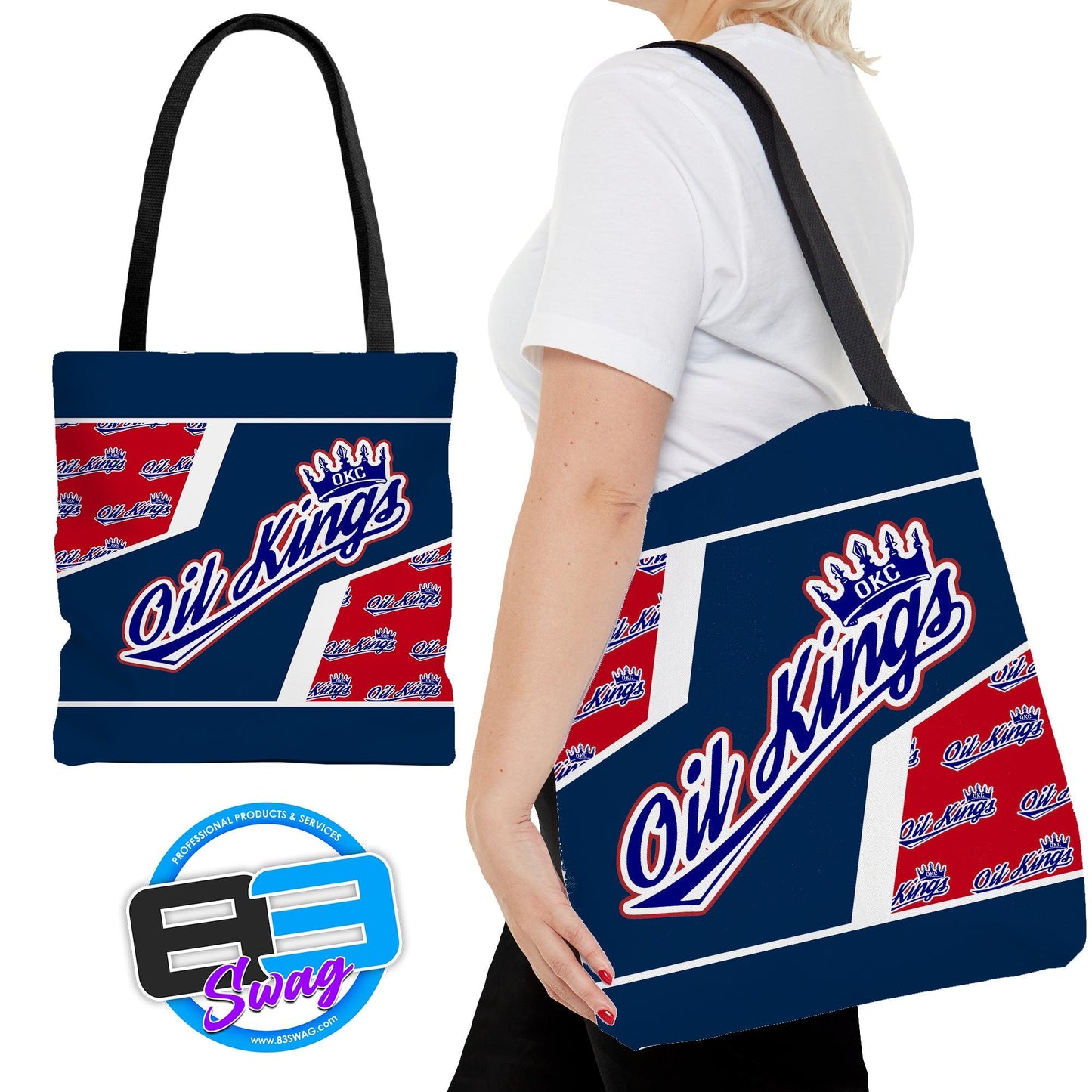 Tote Bag - Oklahoma City Oil Kings - 83Swag